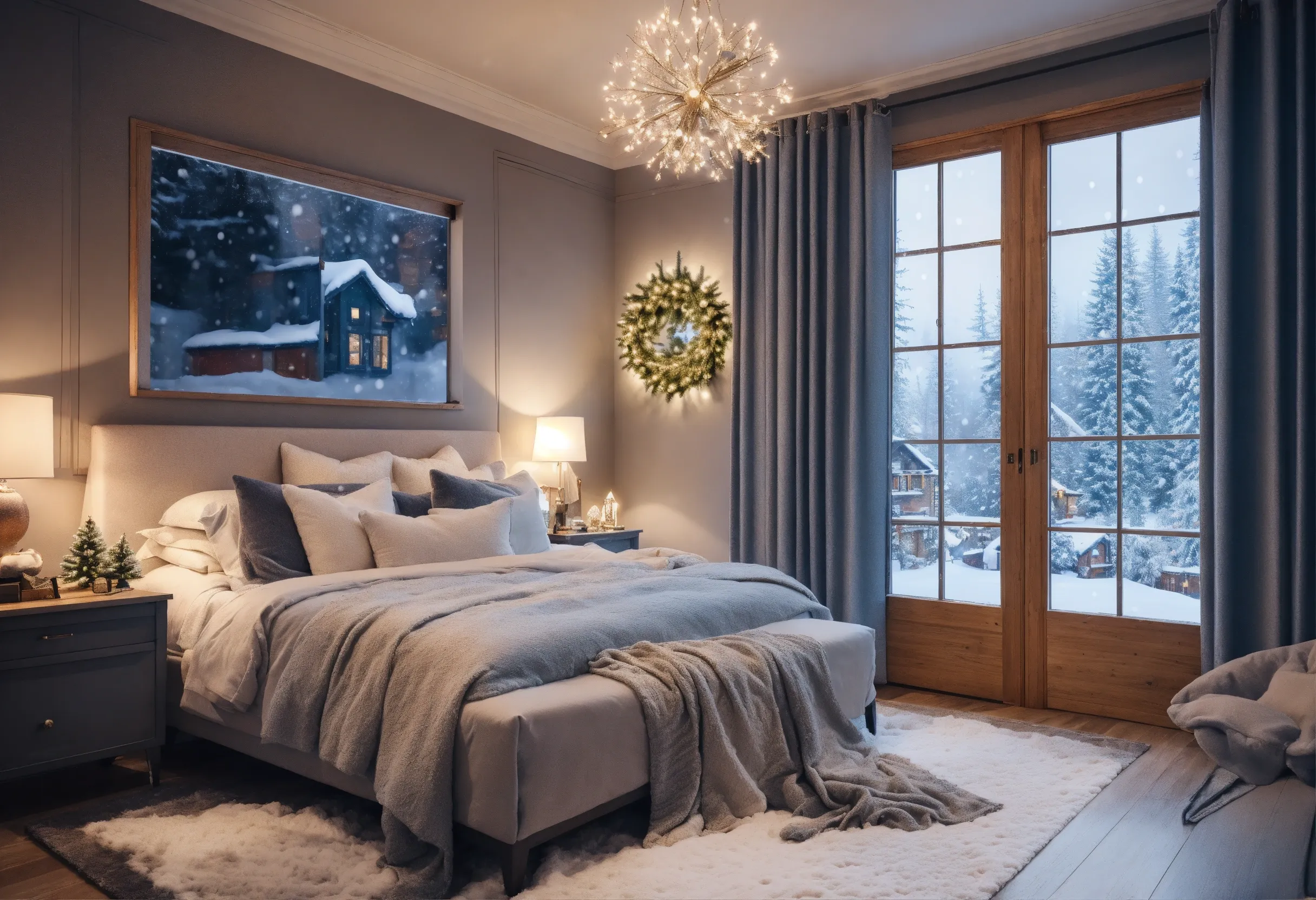 Cortina blackout moderna minimalista